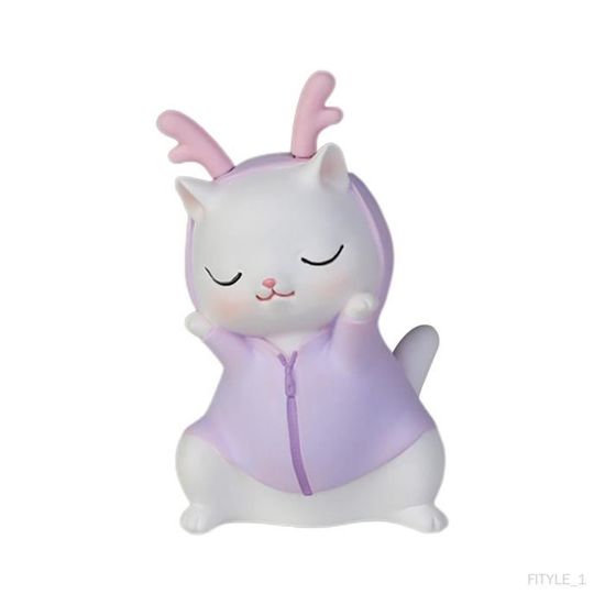 Figurine Manga Kinako Debout 21cm - Statue Chat Anime Mignonne Pour Bureau Et Décoration
