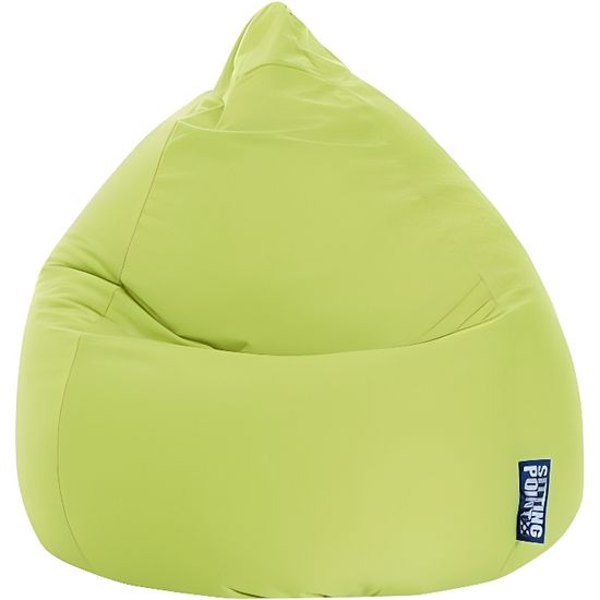 Pouf - SittingPoint - Easy XL Vert Anis - XL-Polyester - Contemporain - 1 place