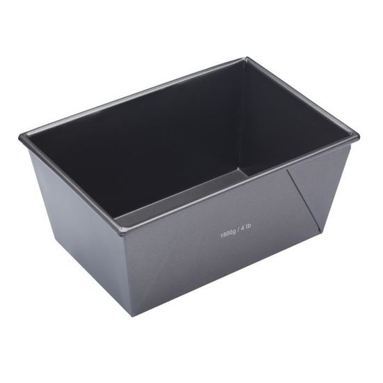 Lawei Lot De 6 Mini Moules à Pain En Acier Carbone Antiadhésif 9 X 15 Cm
