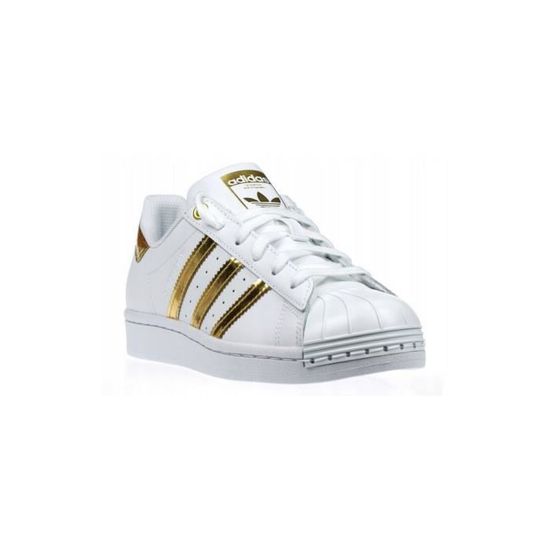 Adidas superstar metal toe online Jaune femme
