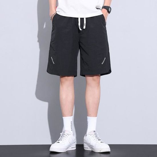 Bermuda Homme En Lin Léger été - Short Baggy Confortable élastique - Grande Taille
