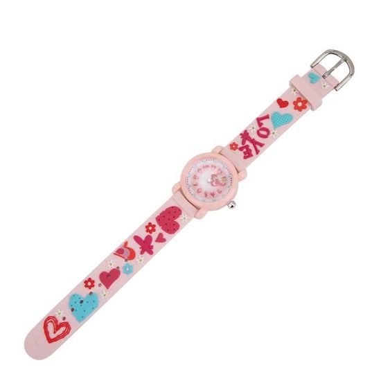 4 Montres-bracelets Jouet En Bois Pour Enfants - Design Cartoon, Confortables à Porter - Cadeau Créatif Garçon Fille