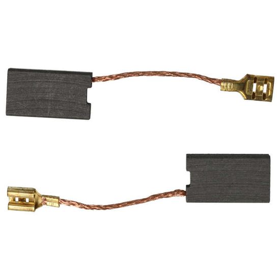 Balais De Charbon Pour Mafell ERIKA 70E/85E - 2 Pièces - Dimensions 6,3x12,5x20 Mm - Pour Scie Circulaire