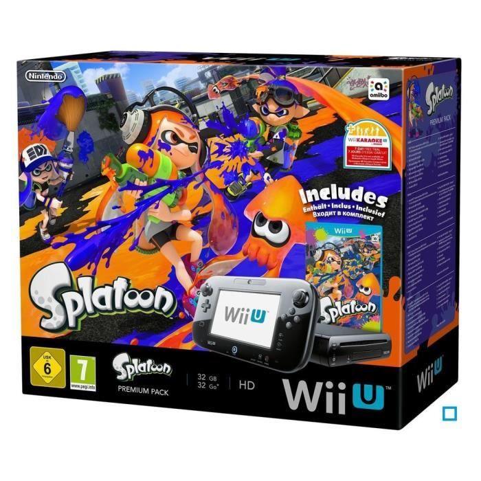 Pack Premium Splatoon Wii U