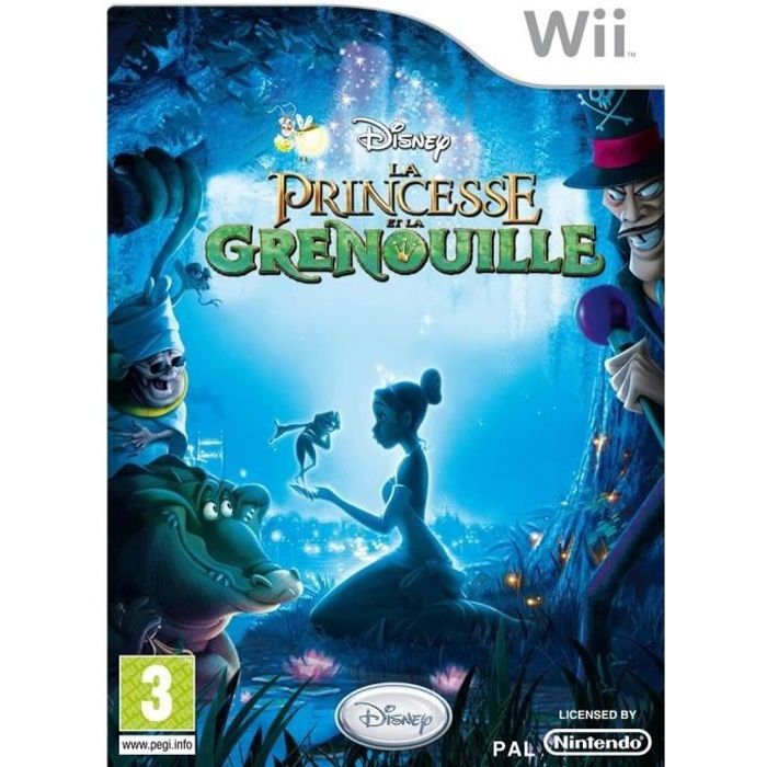 La Princesse et la Grenouille Jeu Wii