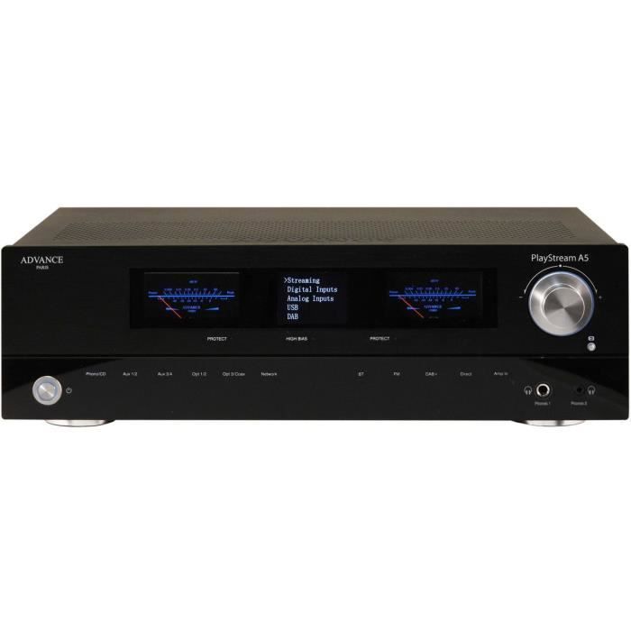 Advance Paris PlayStream A5 Noir - Amplificateur Connecté