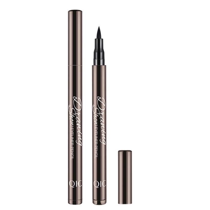 Nouveau maquillage de beauté imperméable à l'eau cosmétique crayon eye-liner noir stylo eyeliner liquide Buonege 482