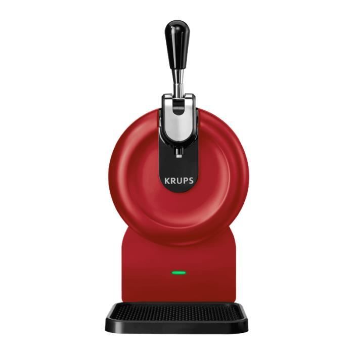 Les5CAVES - Tireuse à bière Starter Krups The SUB Compact Rouge - Compatible avec les Fûts 2L The