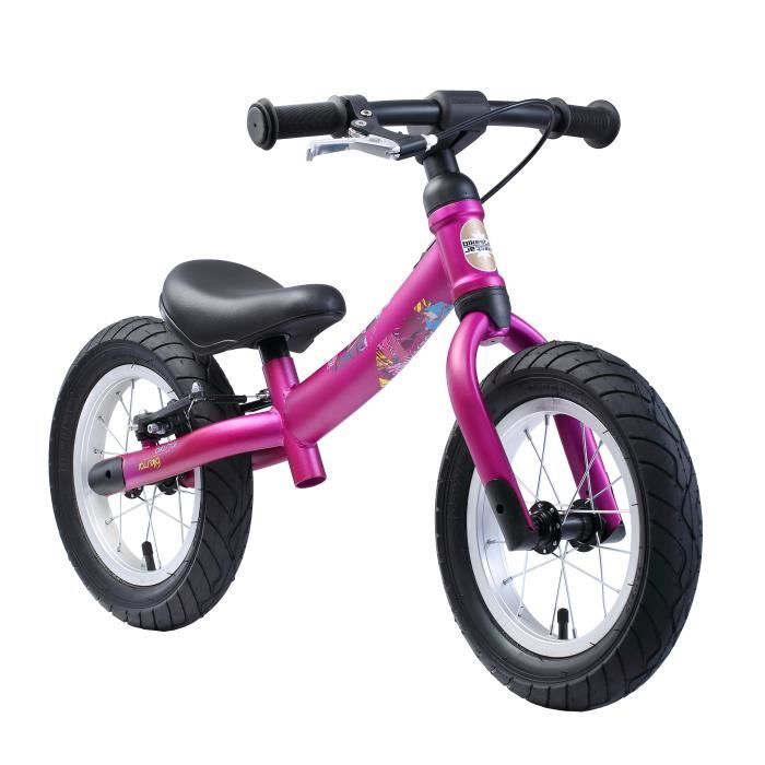 BIKESTAR - Draisienne - 12 pouces - pour enfants de 3-4 ans - Edition Sport 2-en-1 - garçons et filles - Berry