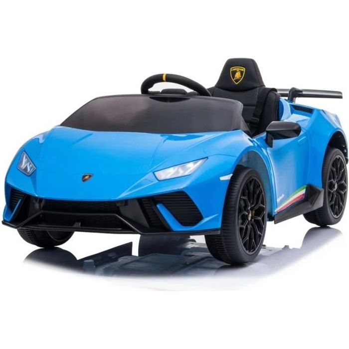 Lamborghini Huracán Bleu Voiture Électrique Enfant Véhicule Bébé 12V