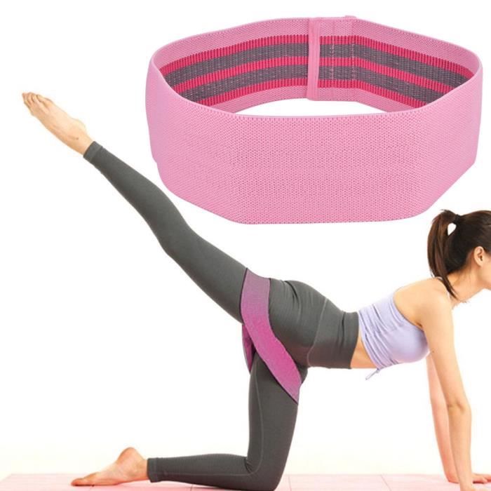 Bandes de résistance de remise en forme Hip Squat Exercice Boucle Workout Gym Équipement pour Hommes Femmes -TUN