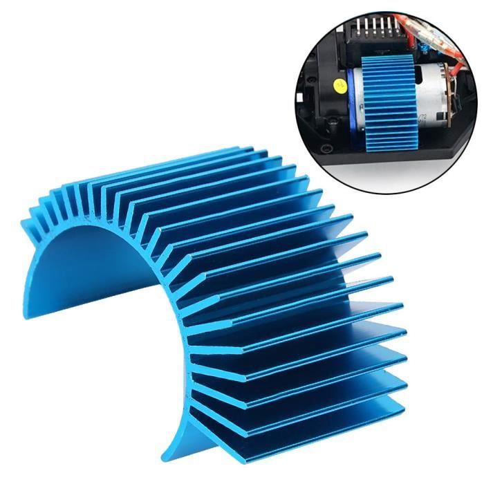 EBTOOLS ailette de refroidissement de moteur RC Radiateur à ailettes de refroidissement de moteur électrique RC pour WLtoys 12428