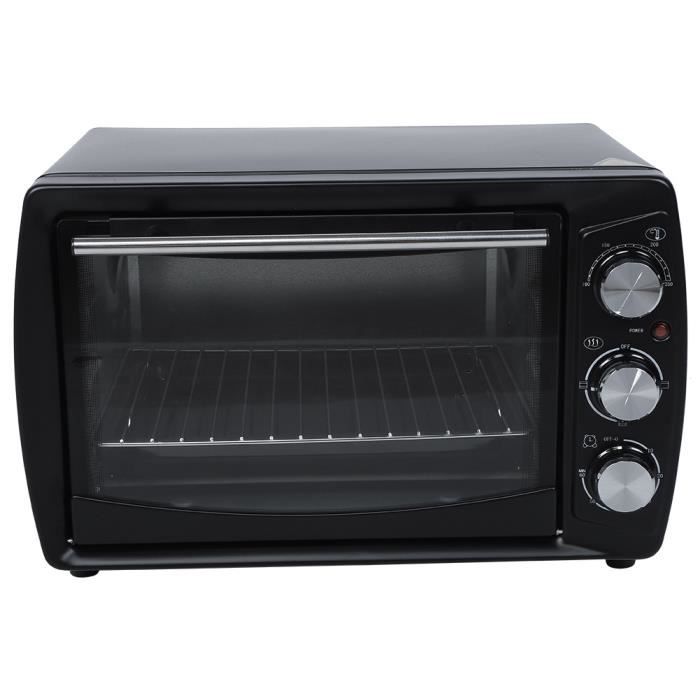 Ashata Four électrique 20L Petit Four Électrique de Bureau Multifonction Machine de Cuisson Ménage Appareils de Cuisine(EU 220V )
