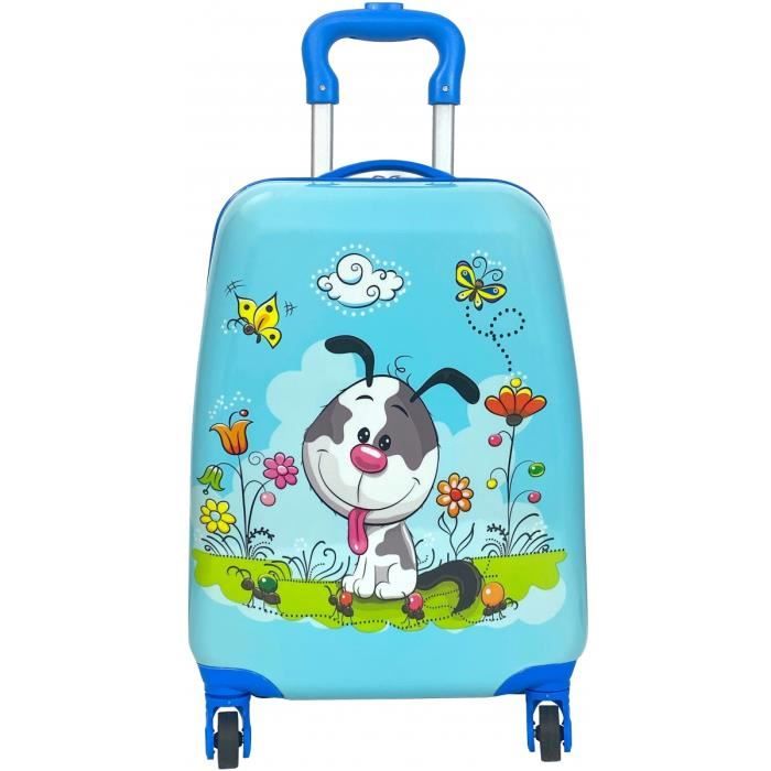 Valise Cabine Rigide Enfant Krlot BLEU - K0215