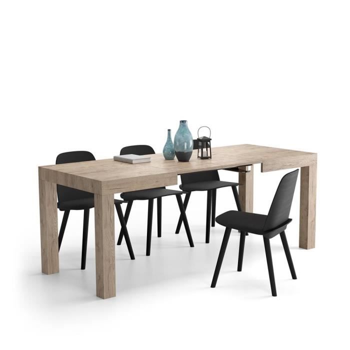 Mobili Fiver, Table Extensible Cuisine, First, Chêne naturel