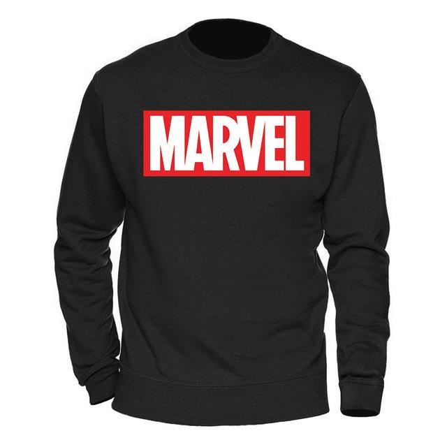 nouveau Super héros Marvel sweat-shirts mode suprématie hommes Marvel Cool imprimé sweat-shirts streetwearcouleur comme l'image un