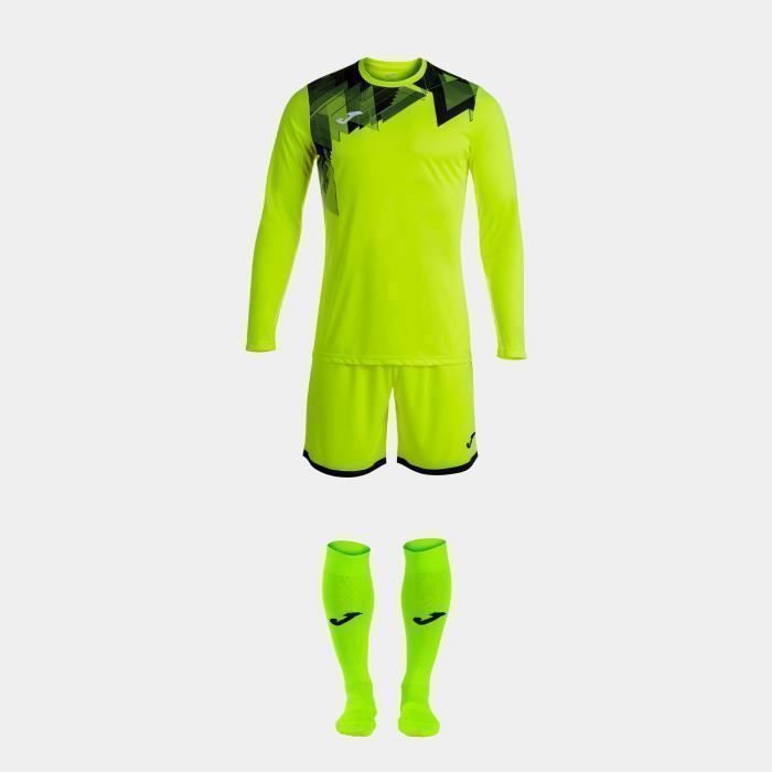 Ensemble de gardien Joma Zamora VI - jaune fluo/noir - S