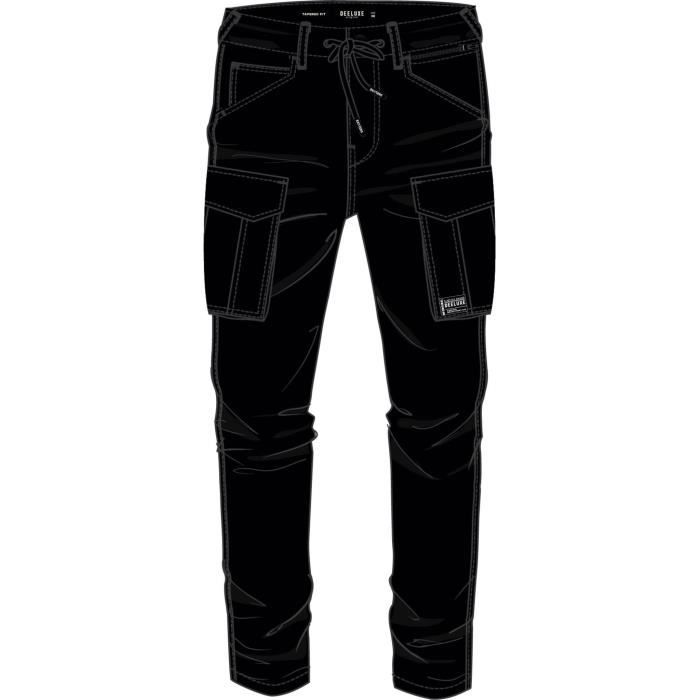 Pantalon garçon Deeluxe willy opé - noir - 12 ans