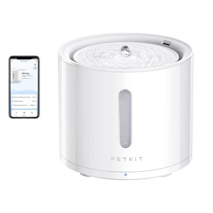 Petkit EVERSWEET Solo 2.0 fontaine a eau connecté pour animaux - Petkit Blanc