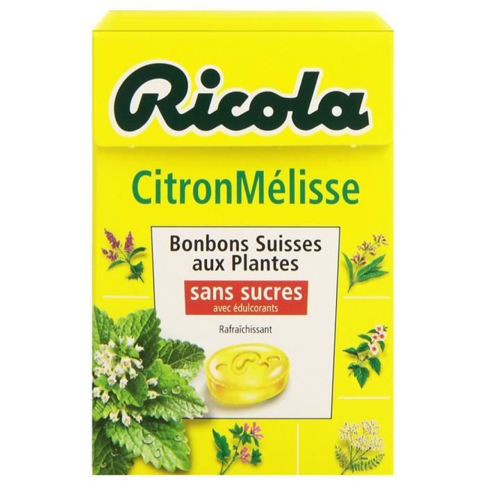 Ricola - Ricola Citron Mélisse (lot de 6)