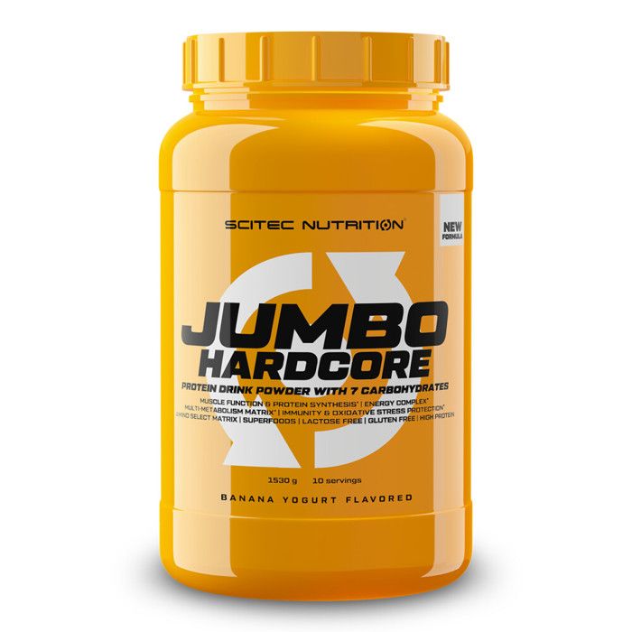 Jumbo Hardcore 1.53Kg SCITEC (Yaourt Banane)