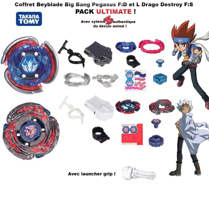 Coffret Beyblade Big Bang Pegasus L Drago Destroy