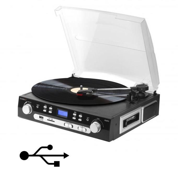 TECHNAXX TX-22 Numériseur de cassettes, disques av