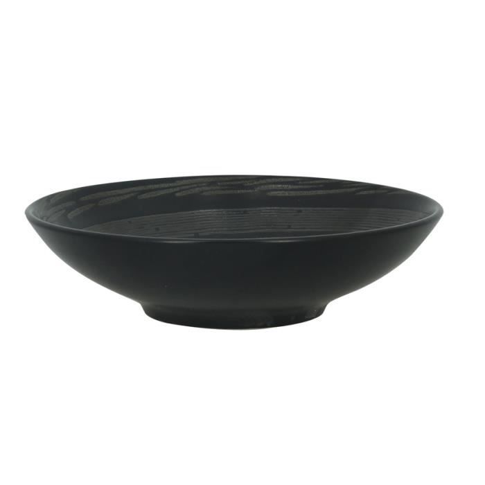 LOT DE 4 ASSIETTES A DESSERT EN GRÈS Ø21CM COLLECTION TORNADE
