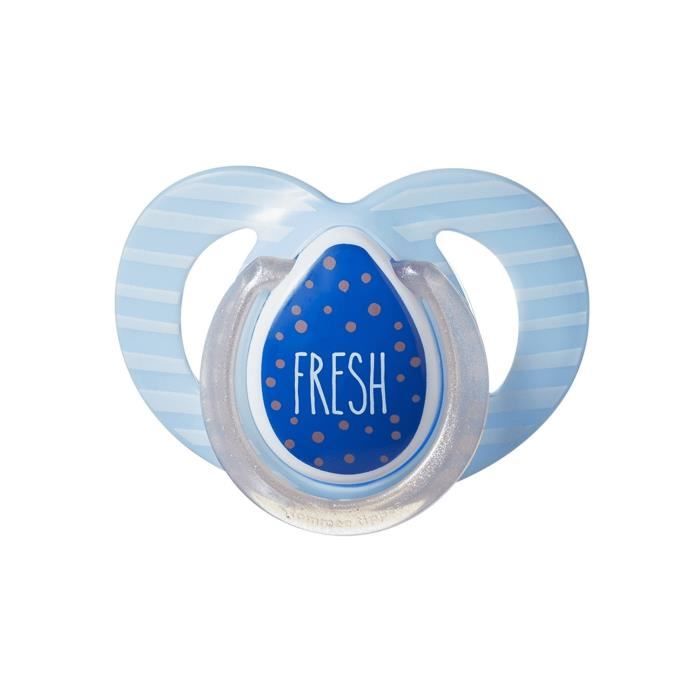 TOMMEE TIPPEE Sucette Moda Close To Nature 6-18m - Garçon x1