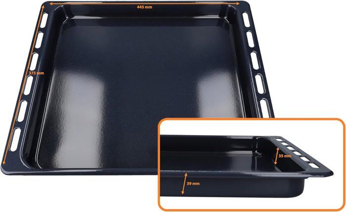 Bricchetti Barbecue Teglia Da Forno Smaltata Bauknecht Whirlpool - Foto 5