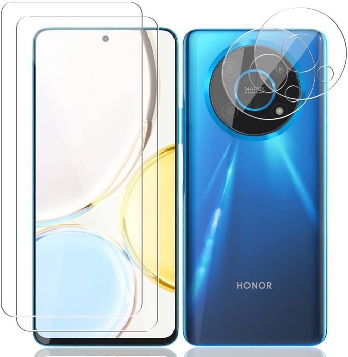 JIAFEI Cover Honor Magic 4 Lite / Honor X9, Trasparente Antiurto Con Protezione Schermo Inclusa – Robusta E Leggera