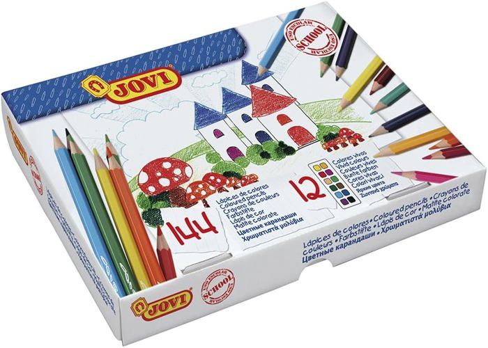 Boîte De 144 Crayons De Couleur MAJUSCULE - Mines 3mm, Pigments Intenses | Pour école, Atelier, Loisirs Créatifs - 5