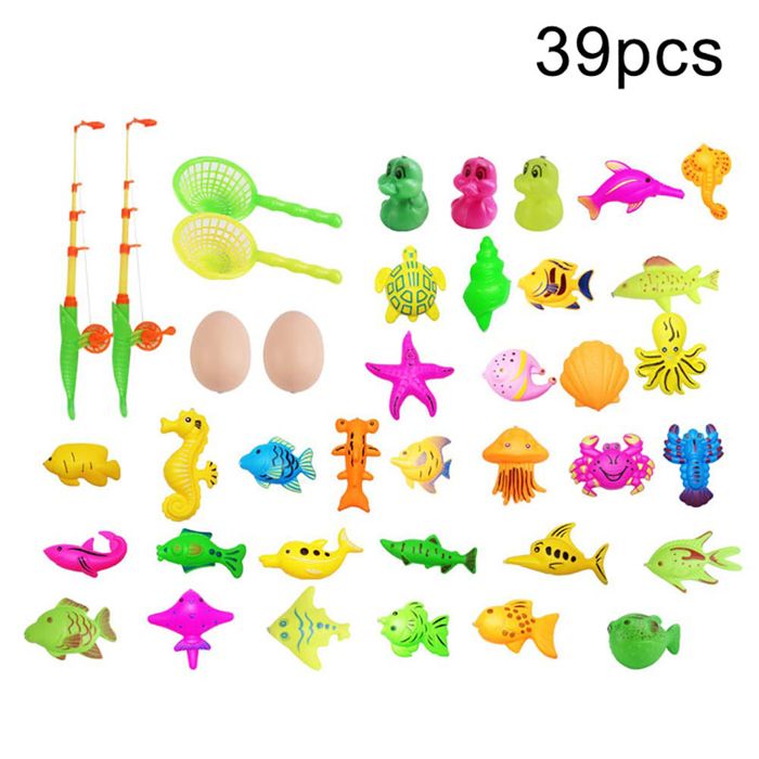 B. toys – Kit de pêche magnétique Little Fisher – 2 cannes et 8 animaux marins changeant de couleur pour la piscine, le bain – Jouets éducatifs pour tout-petits pour la coordination B. toys – Kit de pêche magnétique Little Fisher – 2 cannes et 8 animaux marins changeant de couleur pour la piscine, le bain – Jouets éducatifs pour tout-petits pour la coordination