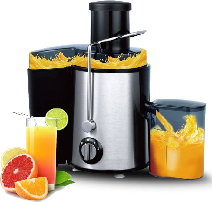 Extracteur De JusCentrifugeuse 1000W Avec Goulot Large De 65 Mm/3Réglage À 2 VitessesSans BpaFacile À NettoyerJus À Haut Ren - Ysfmode
