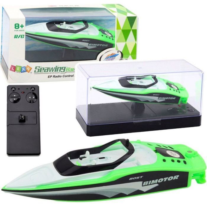 Bateau Jouet Électrique 15 Cm – Sea Race – Piles Incluses – Baignoire Piscine – Couleurs Assorties – Cadeau Enfant