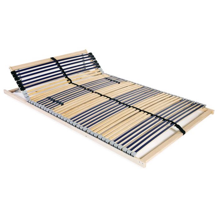 Clarence* Sommier Renforcé - SOLOMON - Cadre à Lattes sans matelas avec 42 lattes 7 zones 120x200 cm &Europ4569141 Clarence* Sommier Renforcé - SOLOMON - Cadre à Lattes sans matelas avec 42 lattes 7 zones 120x200 cm &Europ4569141