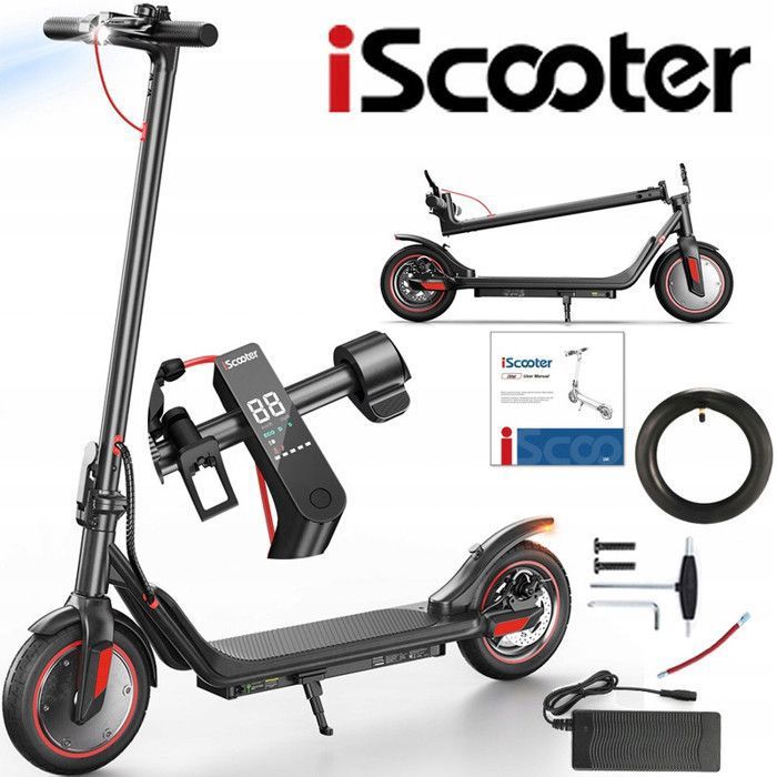 Trottinette électrique Adulte OMESER GQ8 Avec Siège - 48V 250W, Batterie 17.5Ah, 14 Pouces, Vitesse 19 Km/h, Neuve