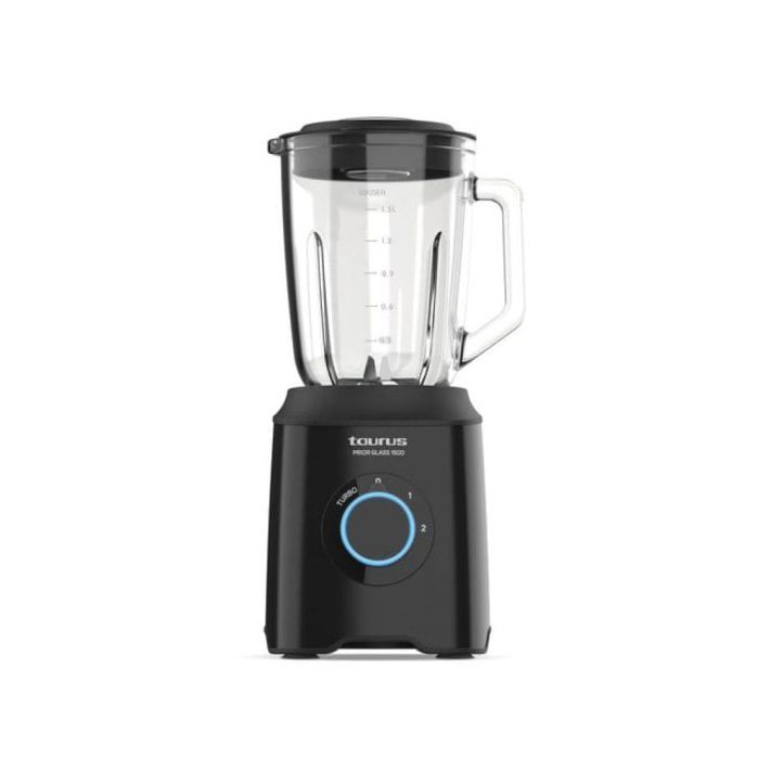 Mixeur Taurus Prior Glass 1500 – 1500 W – Bol 1,5 L – 4 Lames Inox
