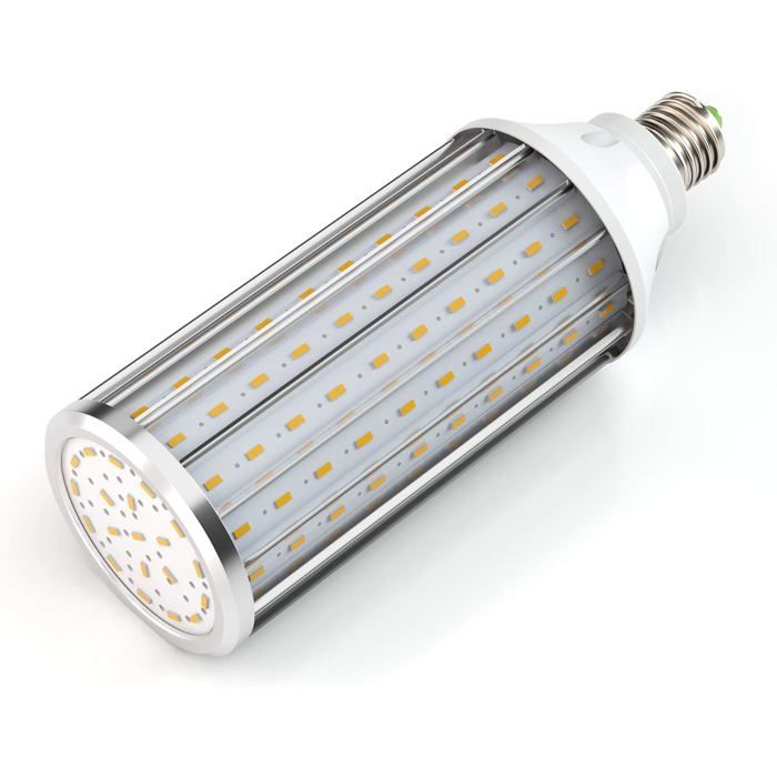 Ampoules LED E27 60W 3000K 5850LM 160X5730SMD Ampoule de Maïs 360 degrés projecteur pour le garage allée