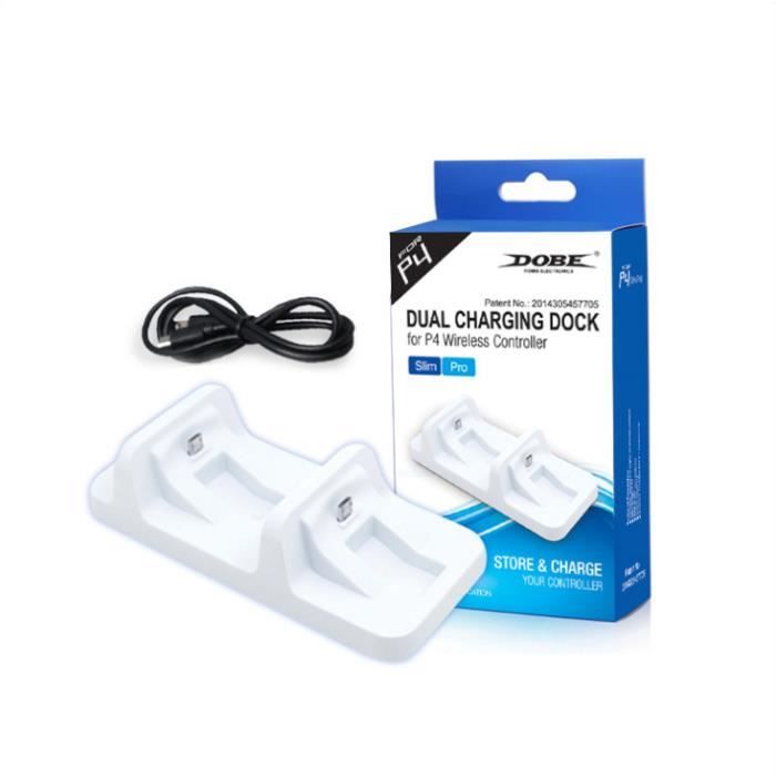 Station De Charge Double Pour Manettes PlayStation 4 - Neuf, Charge Deux Manettes En Même Temps