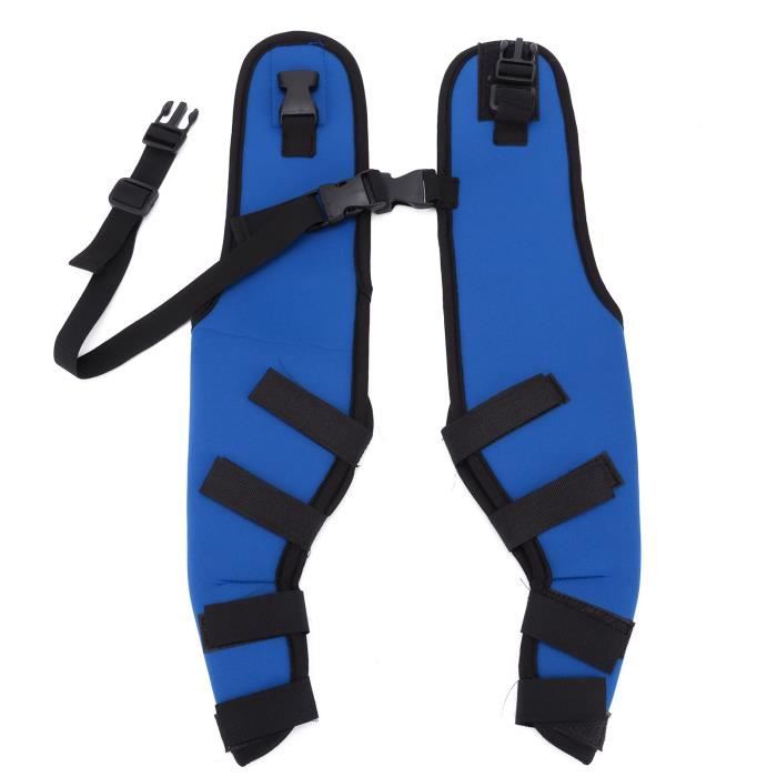 Meilleurs prix pour Attelles de jambe pour chien - Zerodis - Kit HJ26 HJ27 - Pattes arrière bleues