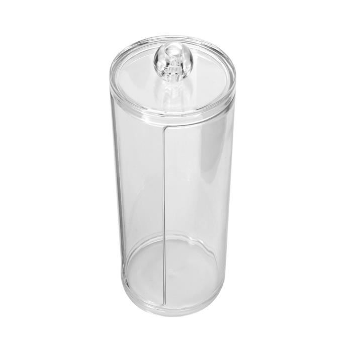 Akozon Boite De Coton Tige De Maquillage Conteneur De Rangement Pour Organisateur Cosmetique Cdiscount Au Quotidien