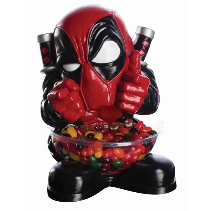 Mini Pot A Bonbons Deadpool 38 Cm Rouge Cdiscount Maison