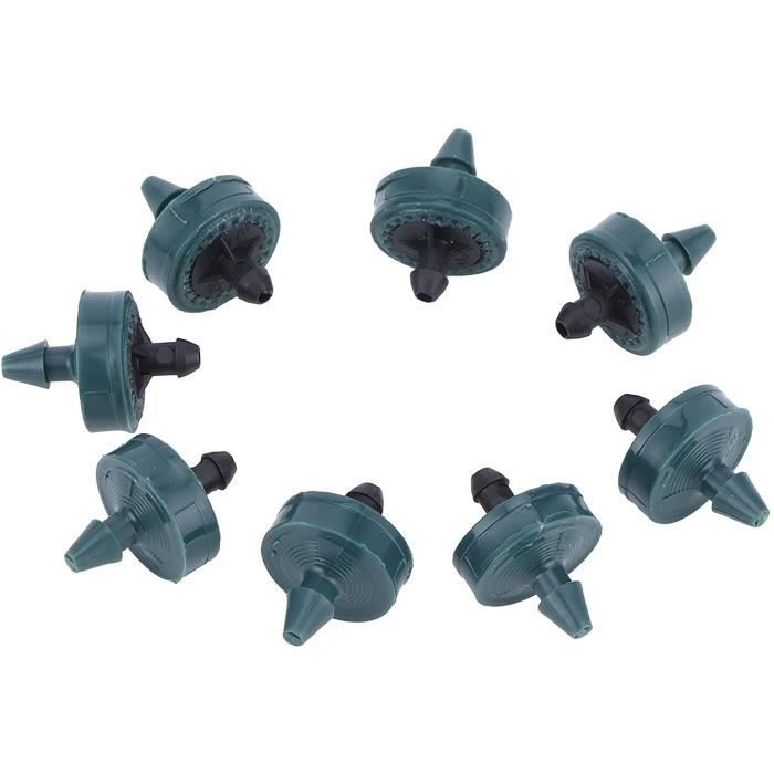 Émetteurs d'irrigation Goutte à Goutte pour Jardin, 100 pièces 8l