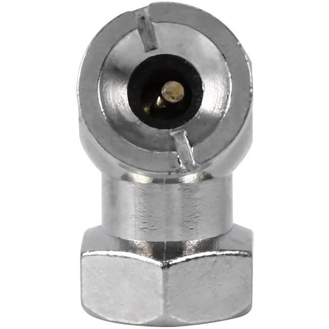 Adaptateur De Connexion De Valve LIVASH - Pour Remplissage De Bouteilles CO2 | Filetages M11x1 Et W21.8-14 | Tuyau Ressort 50 Cm