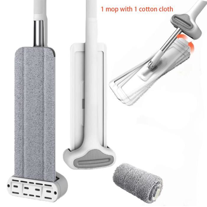 Manche De Vadrouille Rétractable Anneome - Poteau Compatible Vileda En Fer Ajustable Et Ultra Durable Pour Serpillière