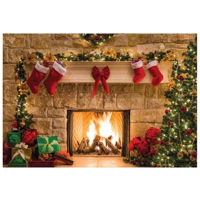 Toile De Fond De Noël 2,1 X 1,5 M - Motif Canne à Sucre D'orge - Arche