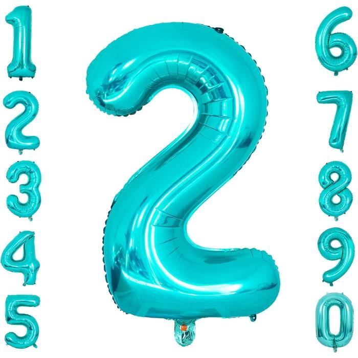 Ballon Géant En Feuille D'Hélium En Forme De Chiffre 8, 101,6 Cm, Pour