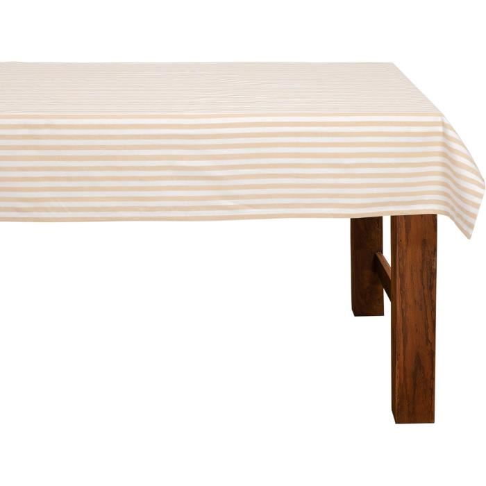 DAMAST Tovaglia Rettangolare In Cotone 100% Con Bordo Raso: Elegante Per Matrimoni E Cene, 130x220 Cm