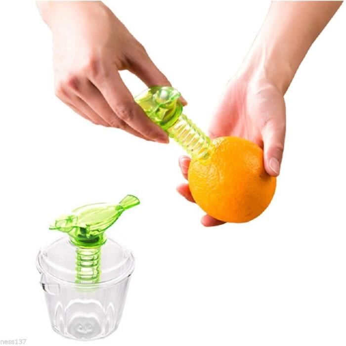 Extracteur manuel de jus d'orange et de citron et de glace